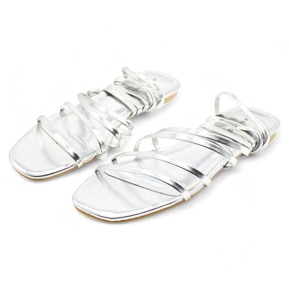 Rampage Athena Strappy Square Toe Sandal (Women S) - Picture 4 of 8